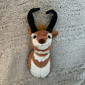 Kids Stuffed Animal Antelope Mount decor